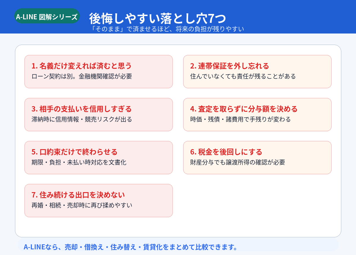 よくある落とし穴