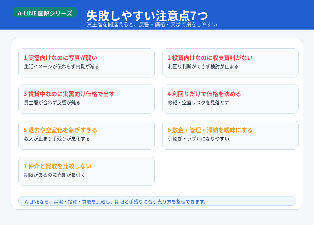 よくある失敗