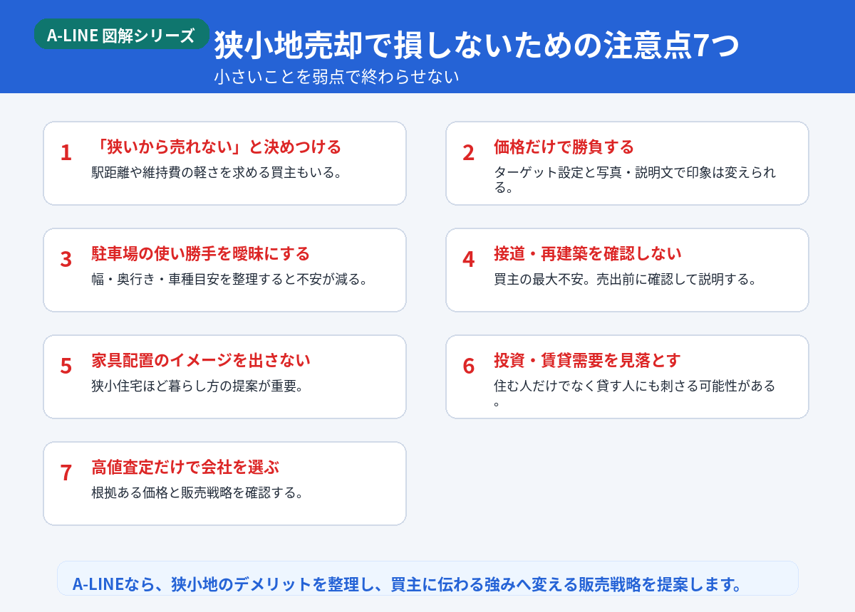 注意点7つ