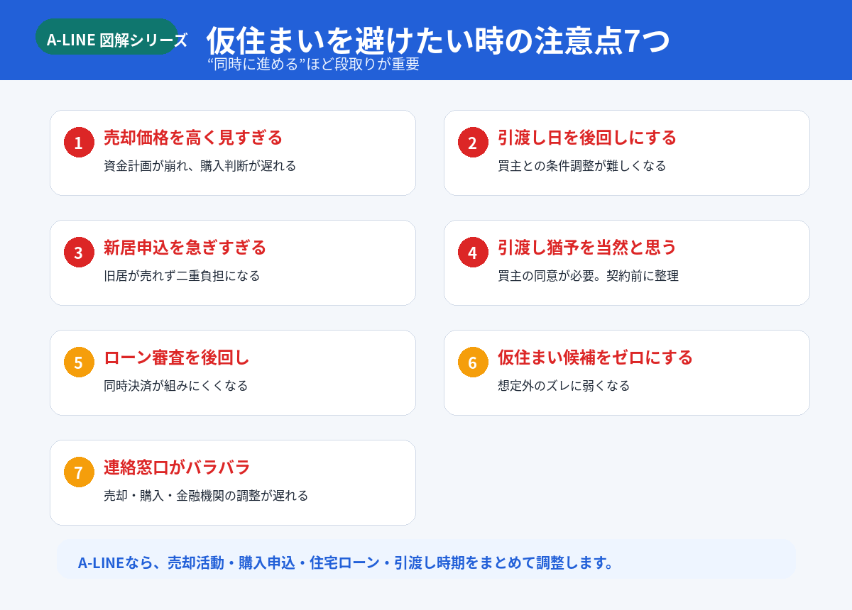 注意点7つ