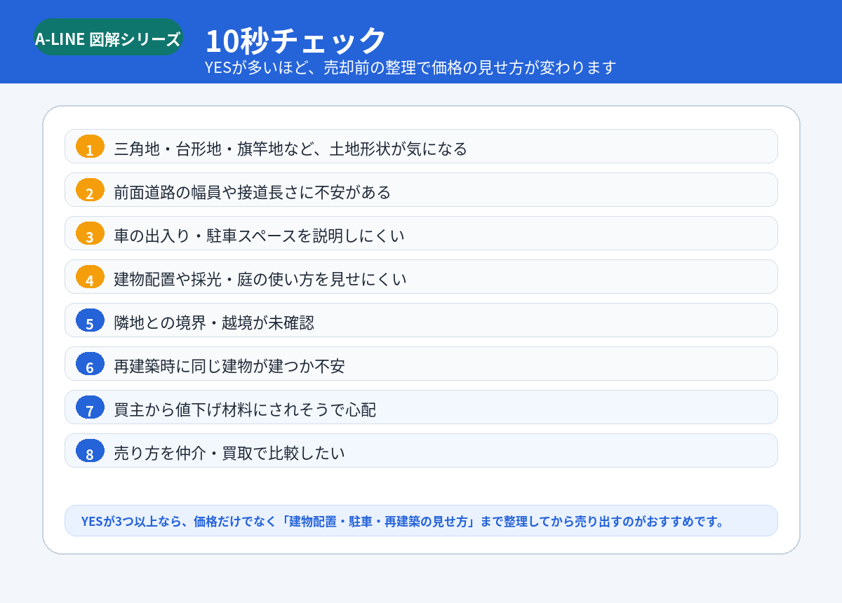 10秒チェック