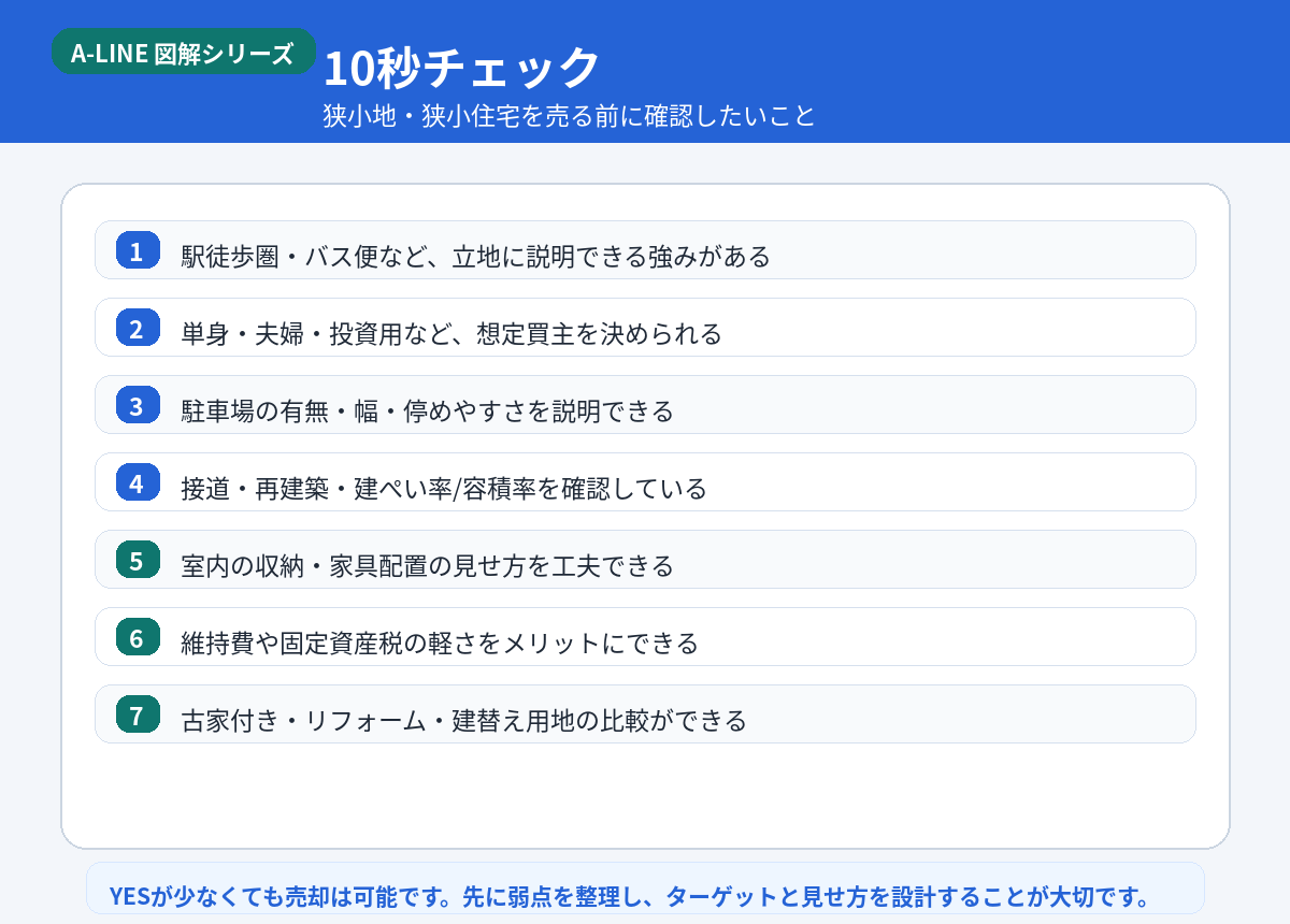 10秒チェック