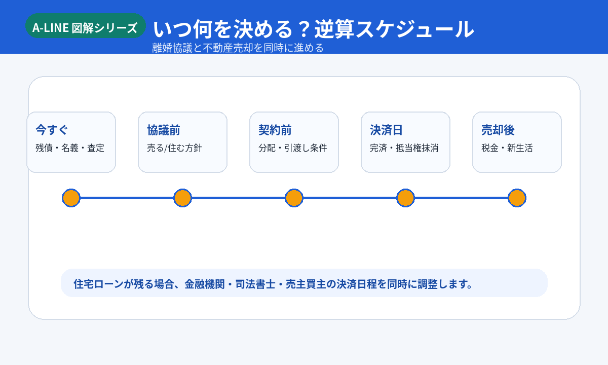 逆算スケジュール