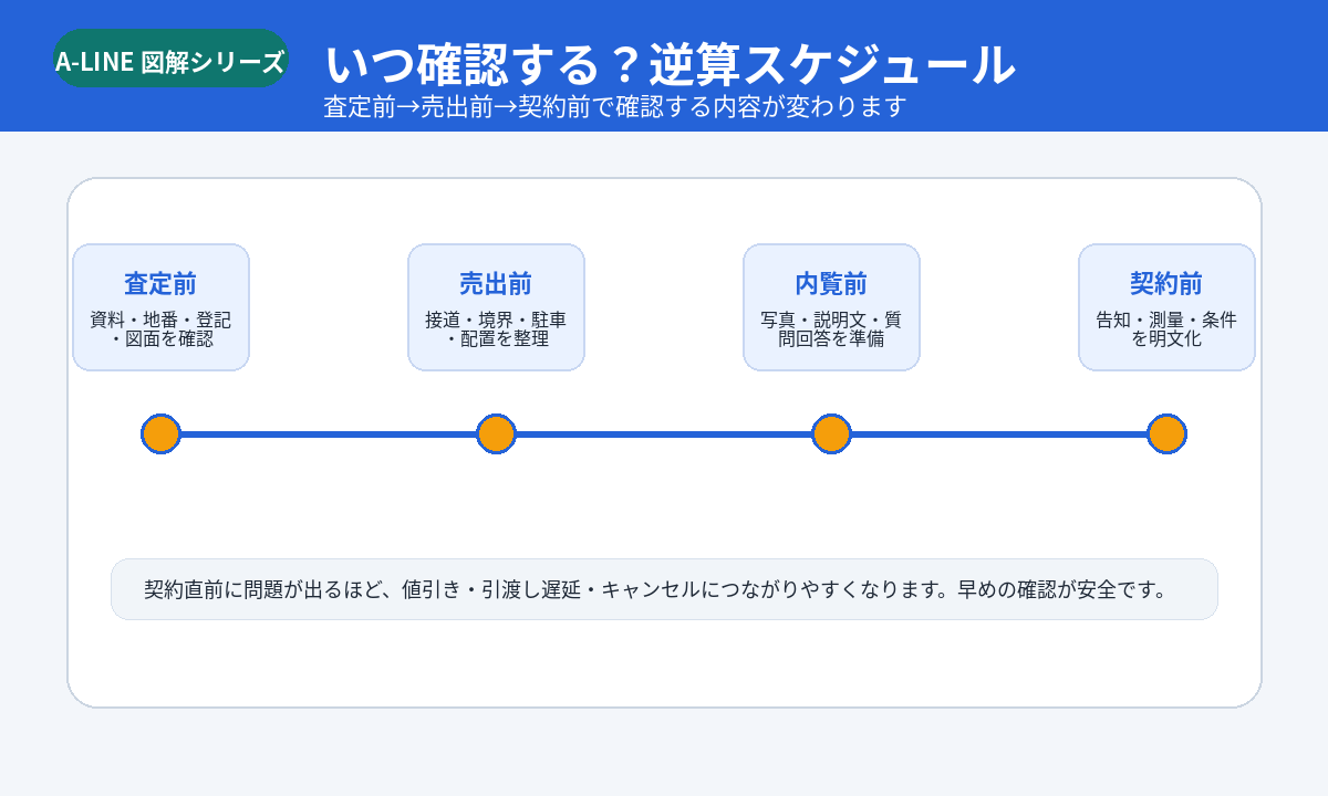 逆算スケジュール