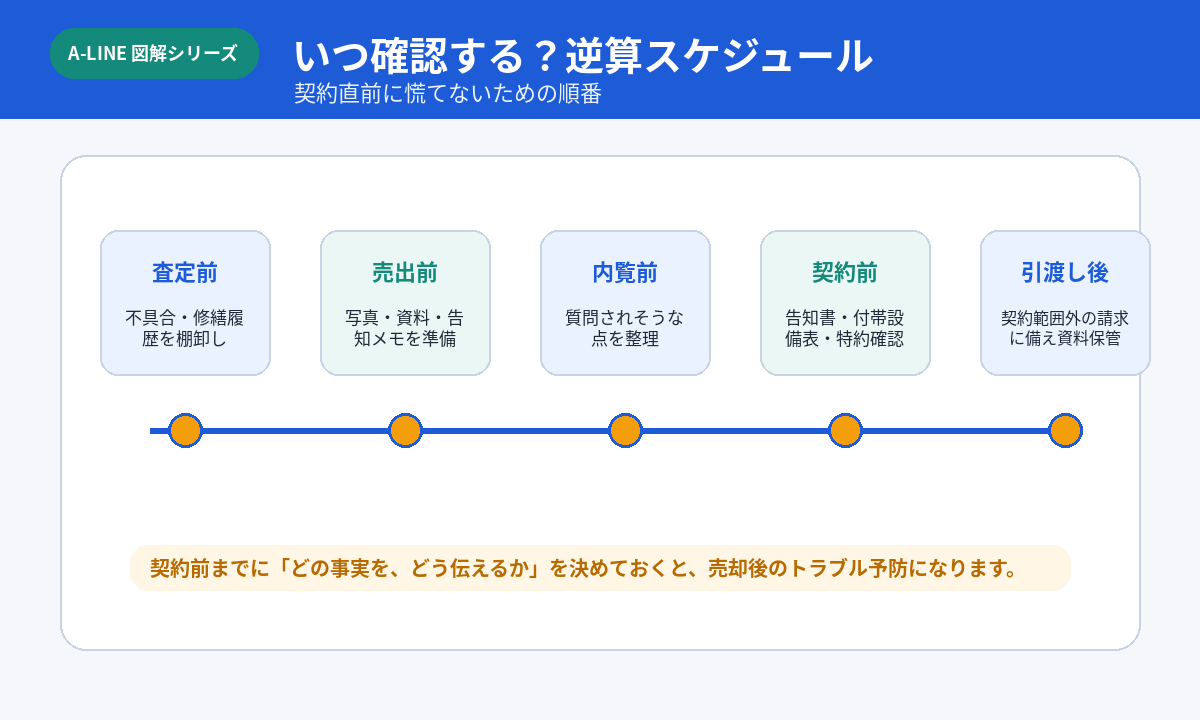 逆算スケジュール