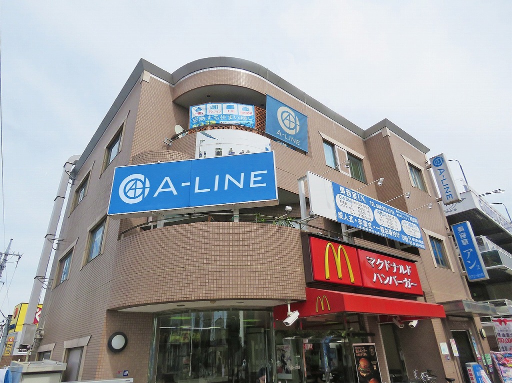 A-LINEが入居するサンパティックビルの外観